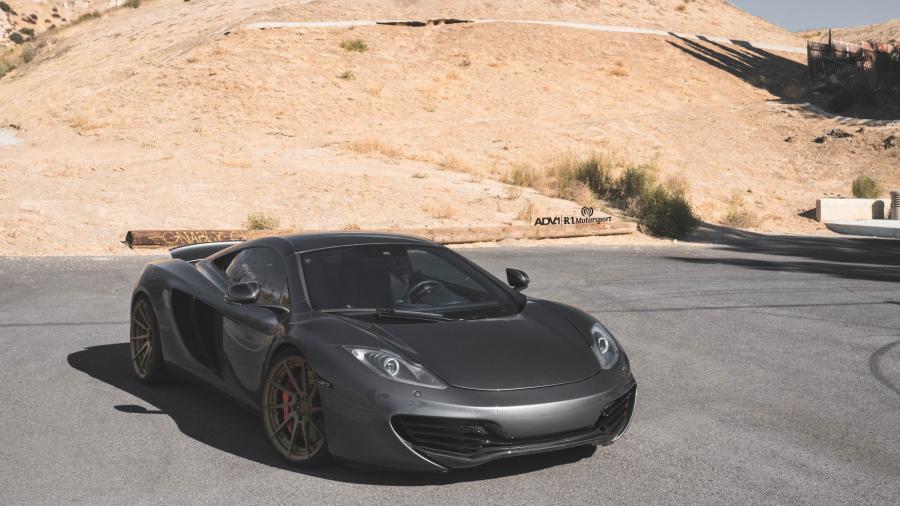  McLaren MP4-12C Dark Grey by R1 Motorsport on ADV.1 Wheels (ADV5.2 TRACK SPEC) 2017 года  (фото 1 из 11)